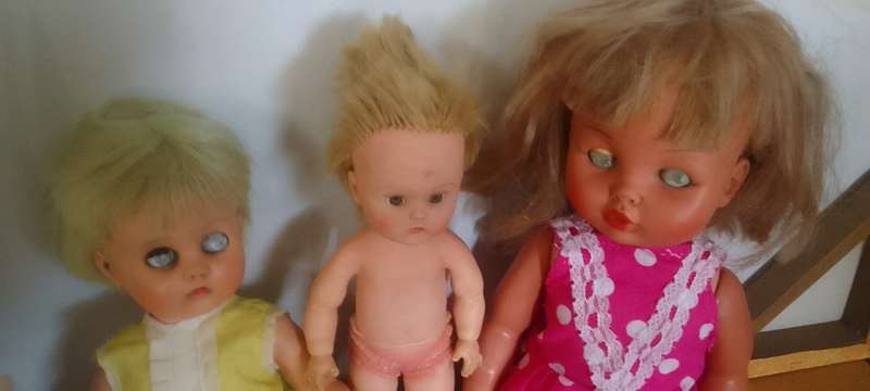 Collection of Vintage Dolls