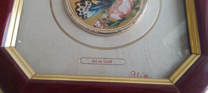 GoldArt Miniature Creations Alice & Ernandez Decorative Collectible With Certificate
