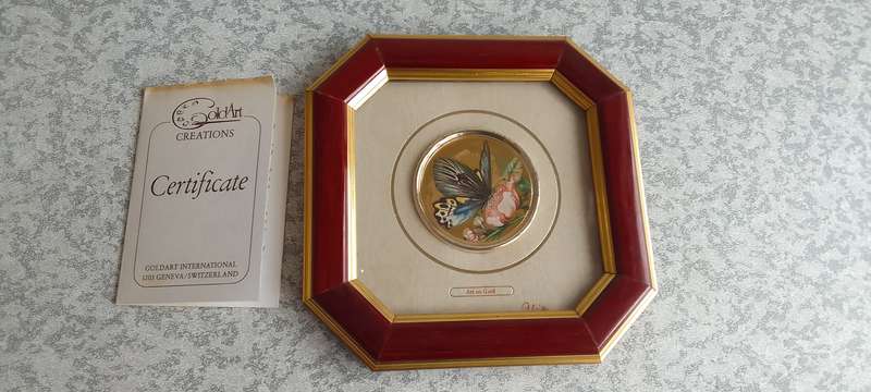 GoldArt Miniature Creations Alice & Ernandez Decorative Collectible With Certificate