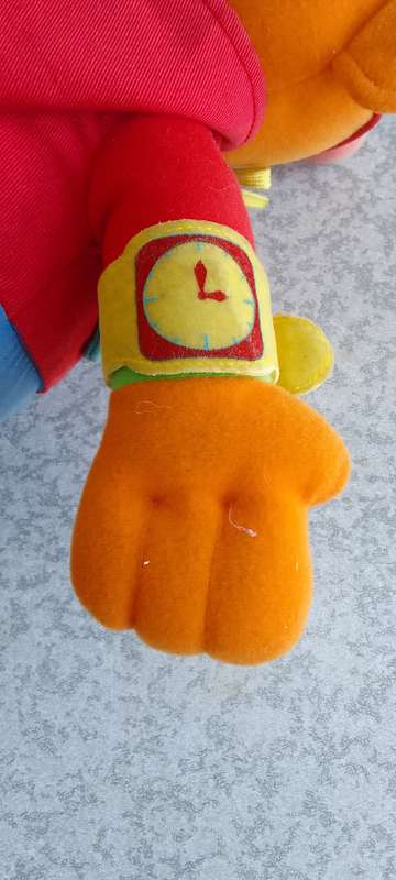 Vintage Playskool Sesame Street Dress Me Up Ernie Plush Doll