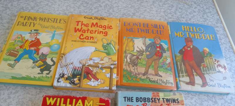 A Collection Of Old Books By Enid Blyton,  Laura lee Hope and Richmal Crompton
