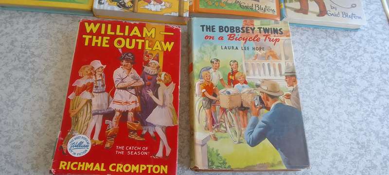 A Collection Of Old Books By Enid Blyton,  Laura lee Hope and Richmal Crompton