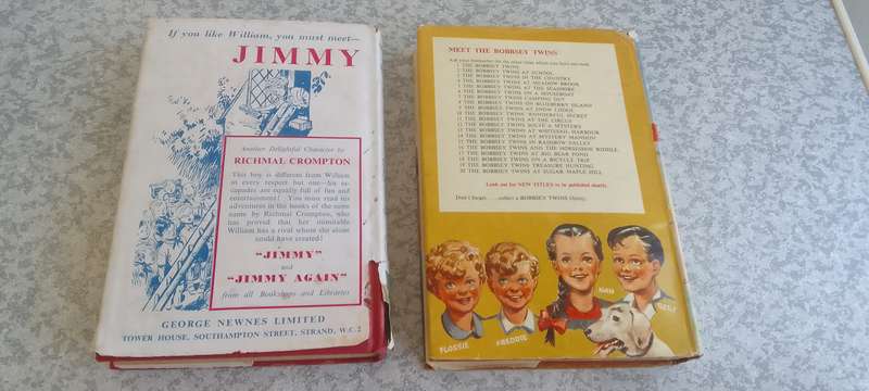 A Collection Of Old Books By Enid Blyton,  Laura lee Hope and Richmal Crompton