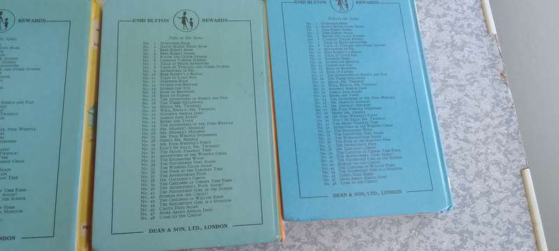 A Collection Of Old Books By Enid Blyton,  Laura lee Hope and Richmal Crompton