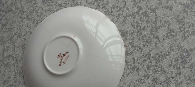 "Royal Malvern" Trio Sets With Cake Plate Bone China Made in England