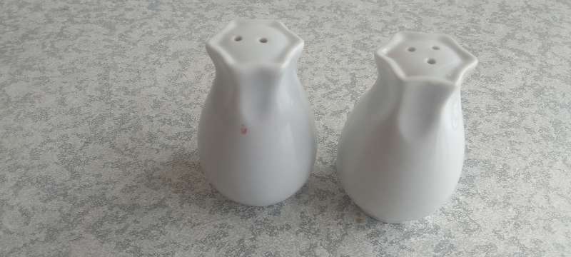 Vintage Floral Ceramic Salt & Pepper Shaker Set