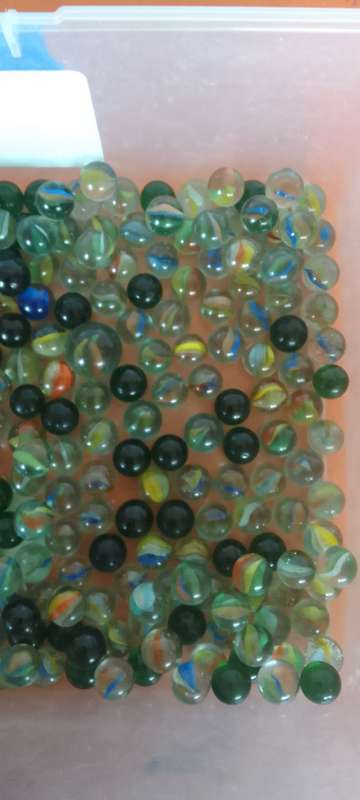 A Huge Collection Of Marbles