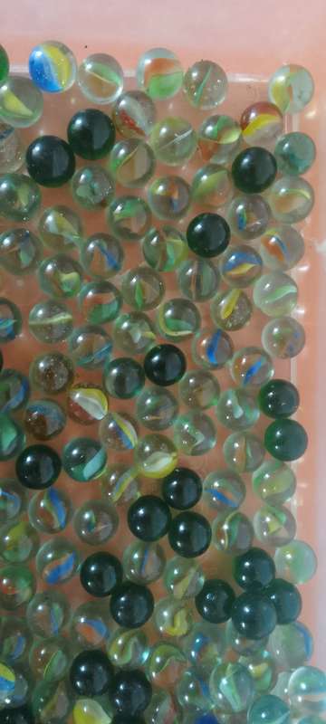 A Huge Collection Of Marbles