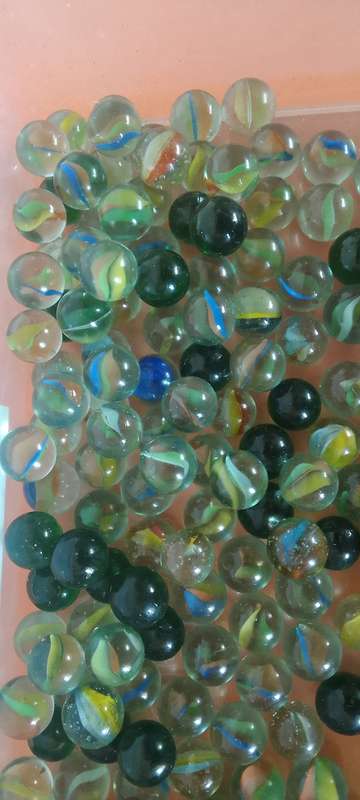 A Huge Collection Of Marbles