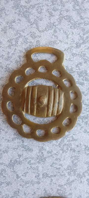 A Collection Of Brass Horse
