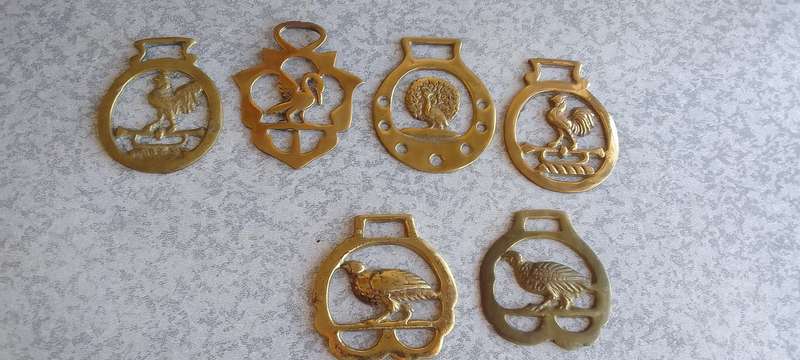 A Collection Of Brass Horse