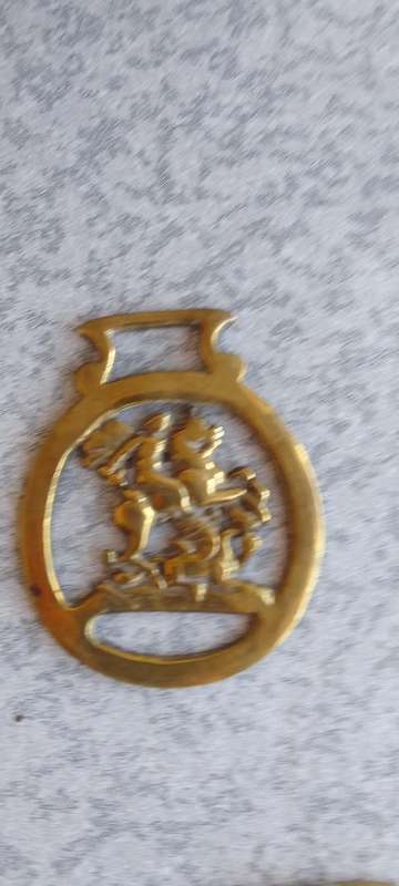 A Collection Of Brass Horse