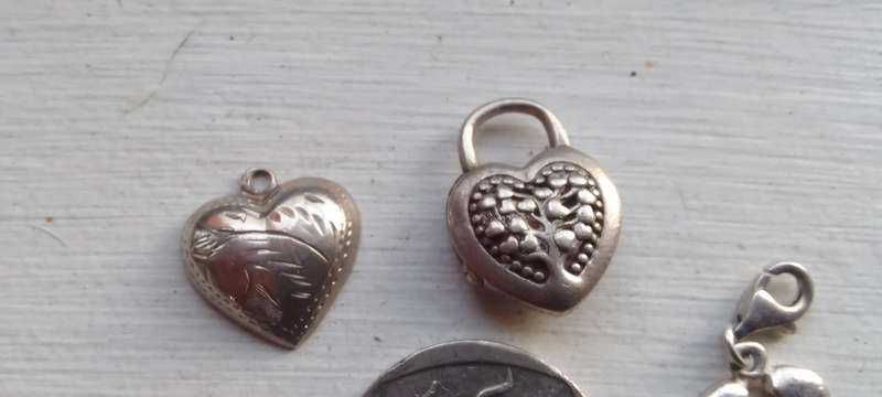 A Collection Of Silver - .925 Charms/pendants