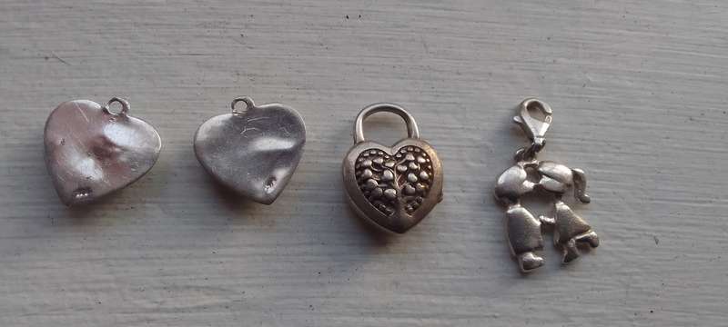 A Collection Of Silver - .925 Charms/pendants