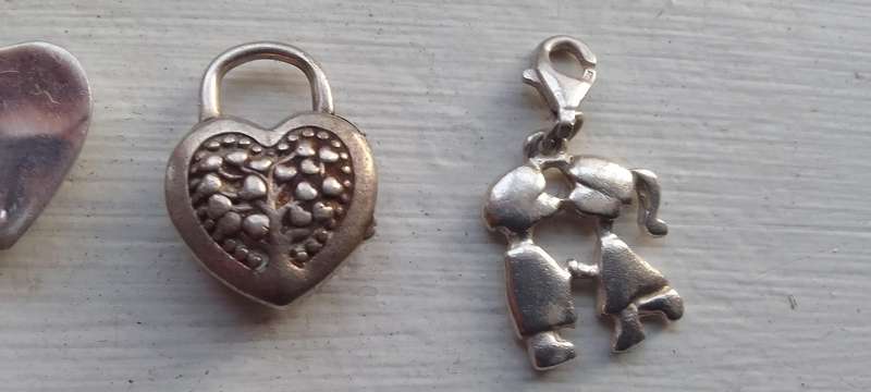 A Collection Of Silver - .925 Charms/pendants