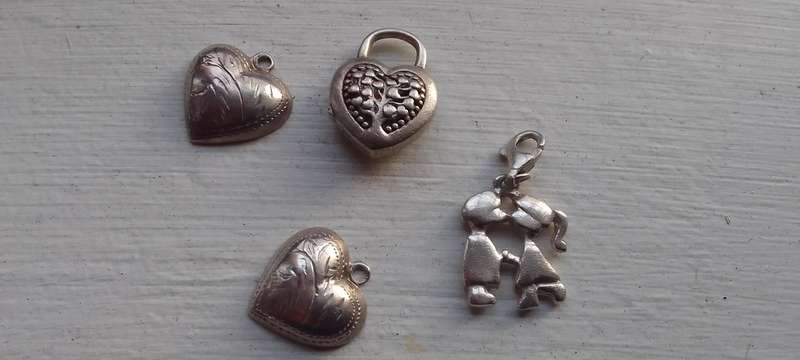 A Collection Of Silver - .925 Charms/pendants