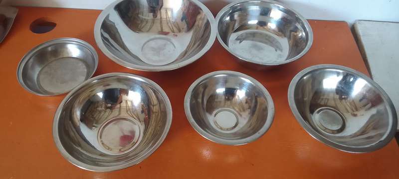 Huge Collection Of Stainless Steel Bowls And More
