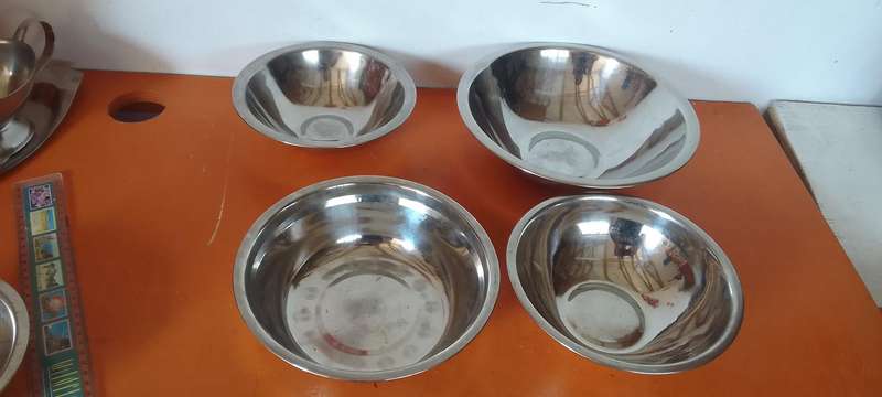 Huge Collection Of Stainless Steel Bowls And More