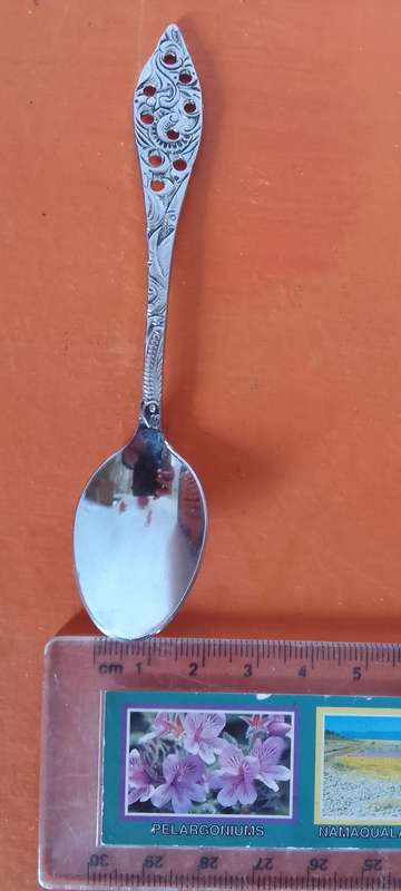 Vintage Elwezetta Chrome Plate Tea Spoons