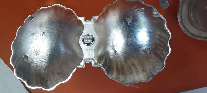 A Collection Of Silver Plated Items