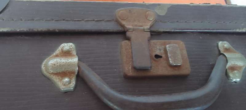 Vintage Cheney England Vanity Case And Mini School Case