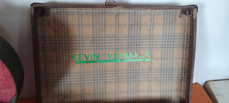 Vintage Cheney England Vanity Case And Mini School Case