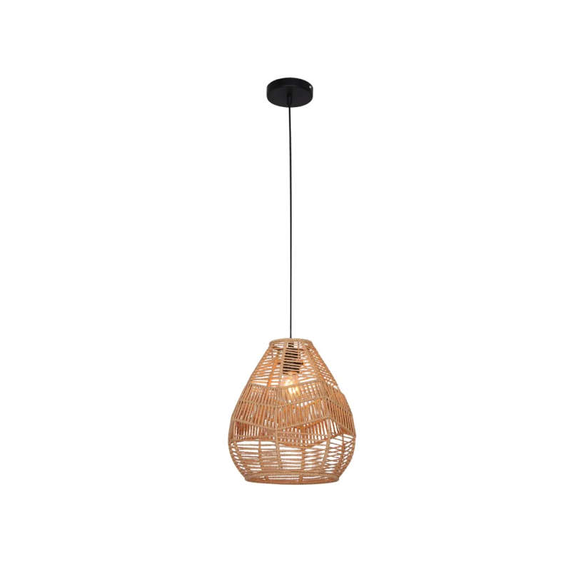 LAMP FLOOR-BROWN METAL