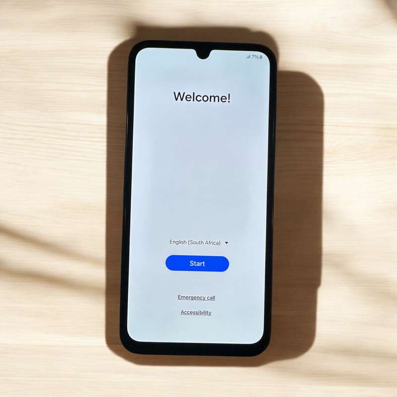 SAMSUNG A15 BLUE BLACK NEW CONDITION