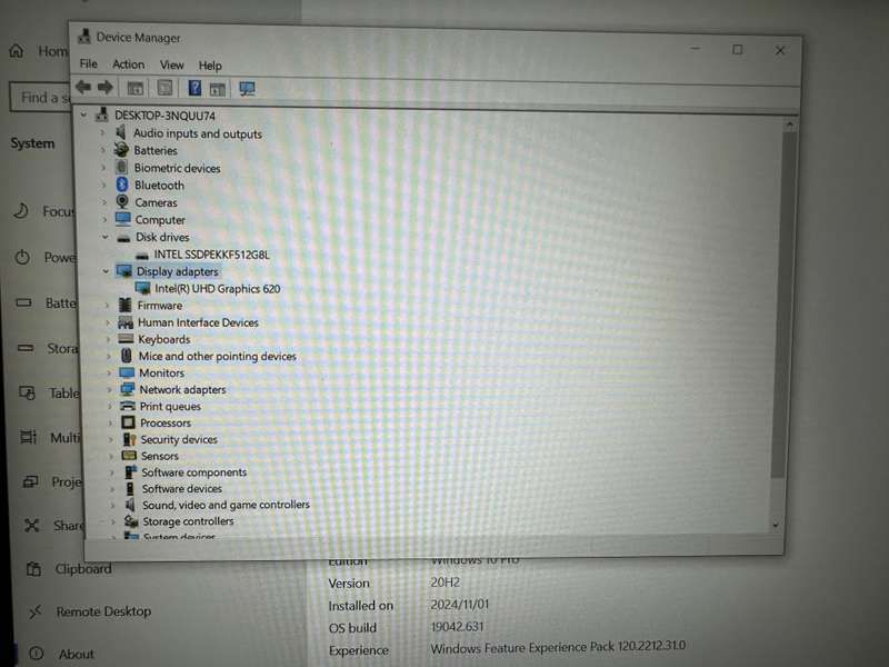 LENOVO L580 CORE I5 8TH GEN 8GB RAM 512GB SSD