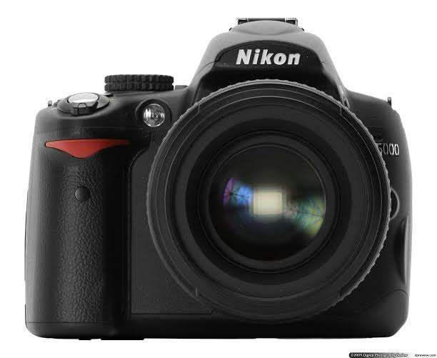 Nikon D5000 Camera with 3 Lenses and extras.