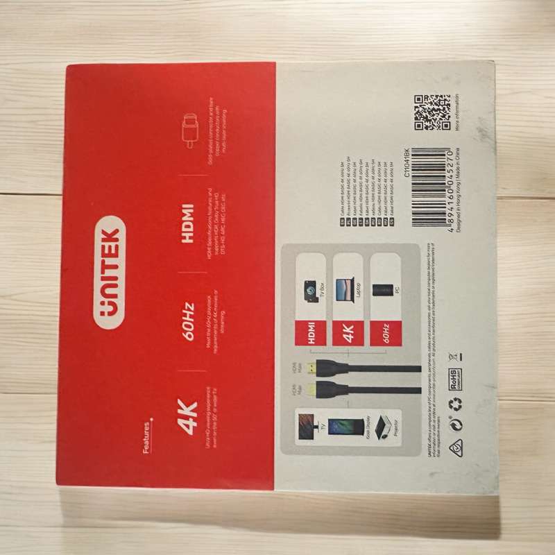 UNITEK 4KUHD 60Hz High Speed HDMI Cable