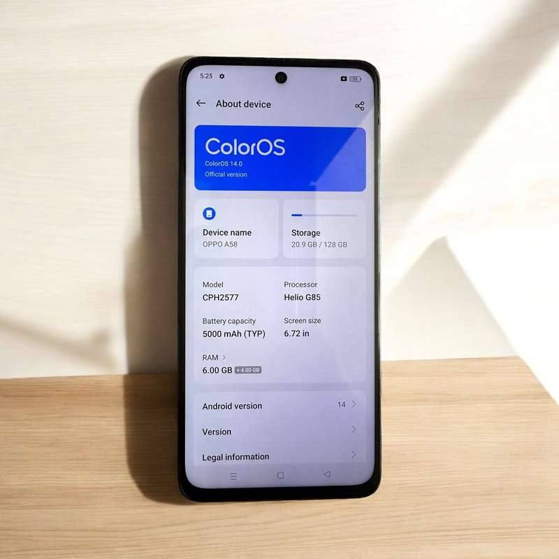 Oppo A58 5G 128GB Dual Sim