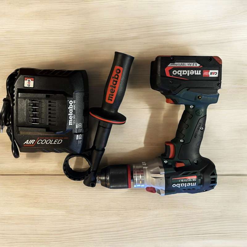 METABO | CORDLESS HAMMER DRILL 18V BRUSHLESS SET | SB 18 LTX BL I