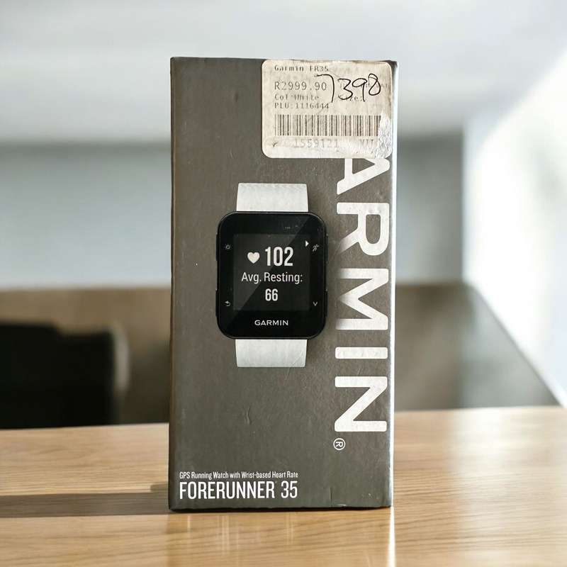 Garmin Forerunner 35 GPS Running Watch (White)