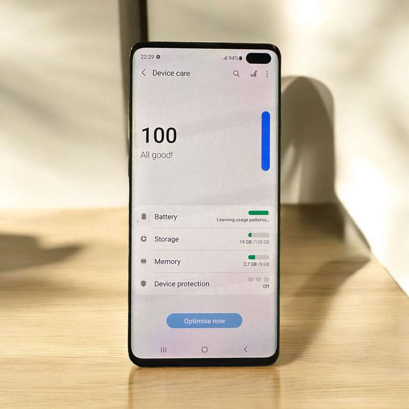 SAMSUNG S10+ 128GB SINGLE SIM MINT