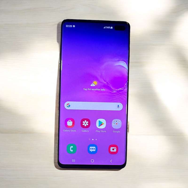 SAMSUNG S10+ 128GB SINGLE SIM MINT