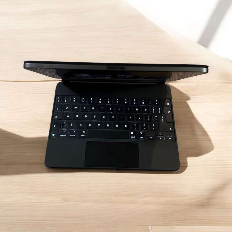 iPad Air 5th Gen 64GB (Wi-Fi A2588)   [M1]  MINT CONDITION WITH ORIGINAL APPLE SMART KEYBOARD FOLIO