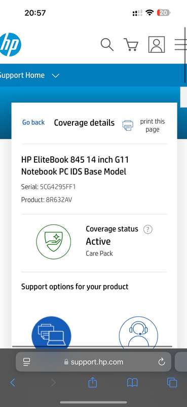 HP EliteBook 845 G11 14-inch WUXGA Laptop - AMD Ryzen 5 PRO 512GB SSD 16GB RAM LTE
