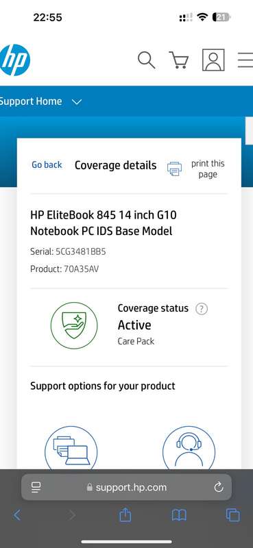HP EliteBook 845 G10 14-inch WUXGA Laptop - AMD Ryzen 5 PRO 512GB SSD 16GB RAM LTE  Mint Condition