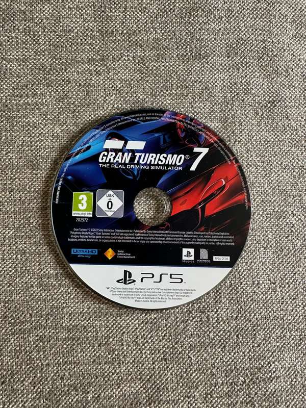 Gran Turismo 7 PS5 Disc