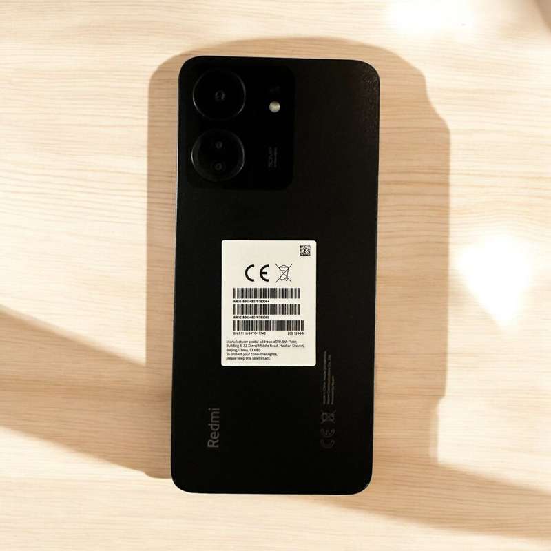 Redmi 13C 128GB Dual Sim Black Cellphone New