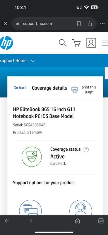 HP EliteBook 865 G11 - Ryzen 5 PRO 8540U, 16GB, 512GB SSD Mint With Hp Warranty