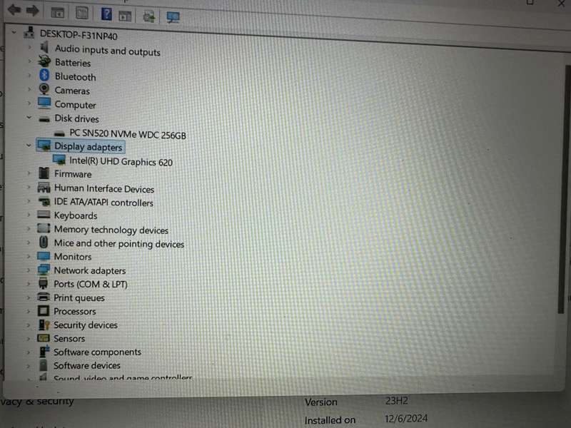 Dell Latitude 5500, 8th Gen i5-8365U@1.6GHz, 8GB RAM, 256GB SSD, 15` FHD Display, Win 11