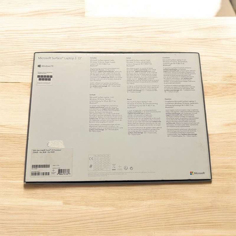 MICROSOFT SURFACE  LAPTOP 3 TOUCH I5 10TH GEN 8GB RAM 256GB SSD INTEL IRIS PLUS GRAPHICS MINT AS NEW