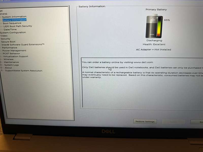 DELL 5510 CORE I5 10TH GEN 8GB RAM 256GB SSD LTE