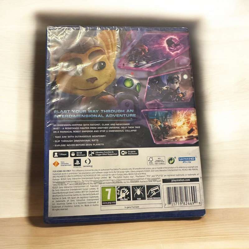 RATCHET CLANK RIFT APART PS5 NEW SEALED