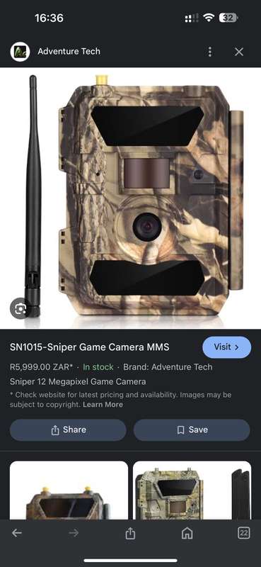 Sniper SN1015 4G Trail Camera New Condition