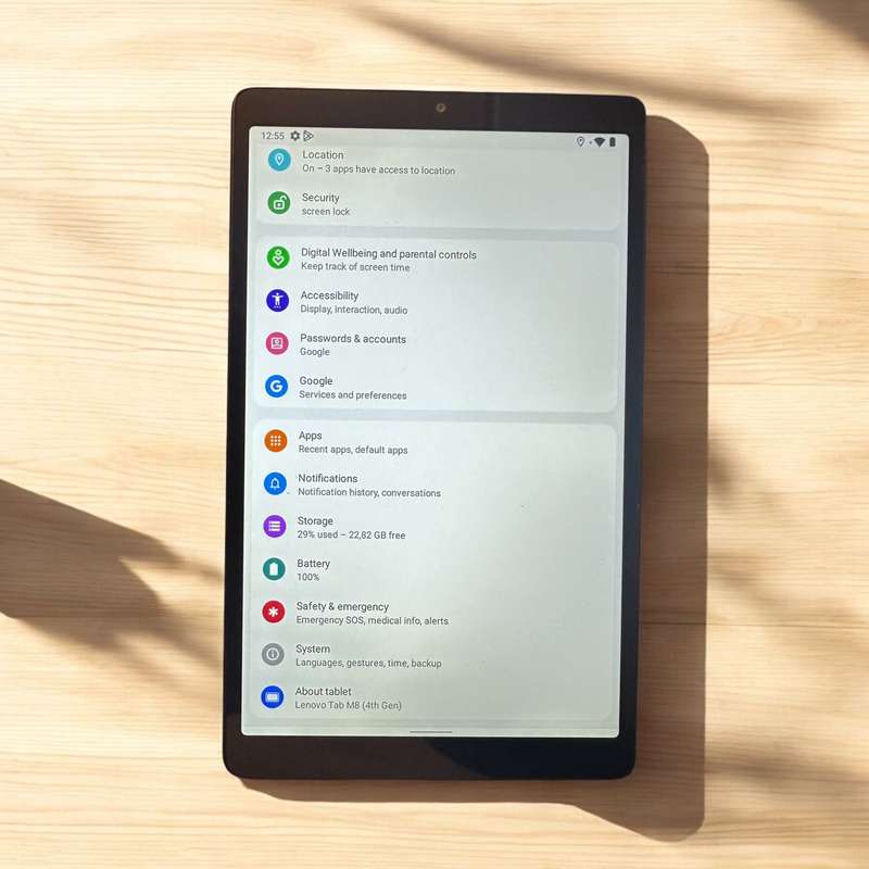 LENOVO TAB M8 4THNGEN  WIFI + LTE MINT