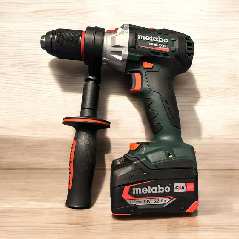 METABO | CORDLESS HAMMER DRILL 18V BRUSHLESS SET | SB 18 LTX BL I NEW