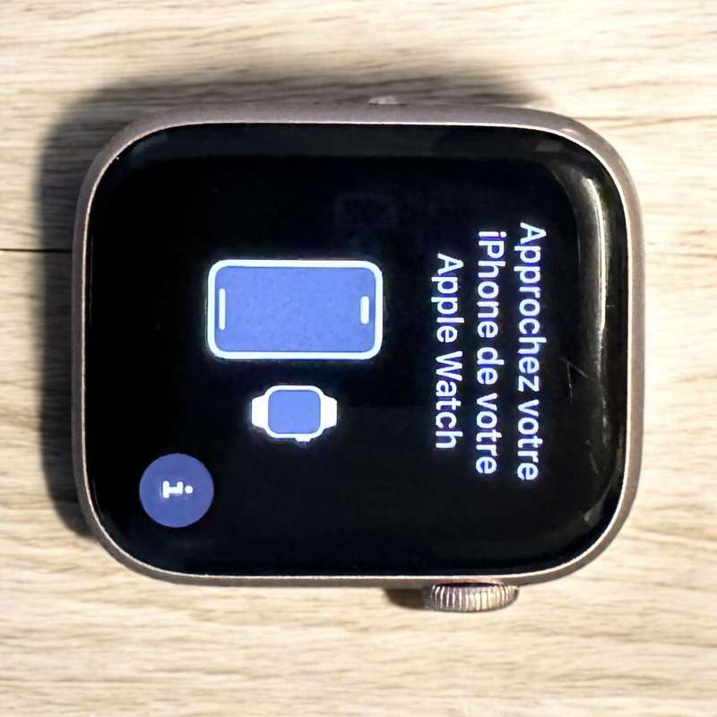 Apple Watch Series 9 GPS, 45mm Pink Aluminum Case with M/L Light Pink Sport Band